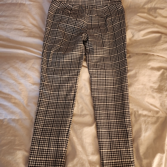 NWOT EXPRESS 3/4 SLEEVE HOUNDSTOOTH PRINT TWO-BUTTON BLAZER JACKET sz 4 - Picture 6 of 16